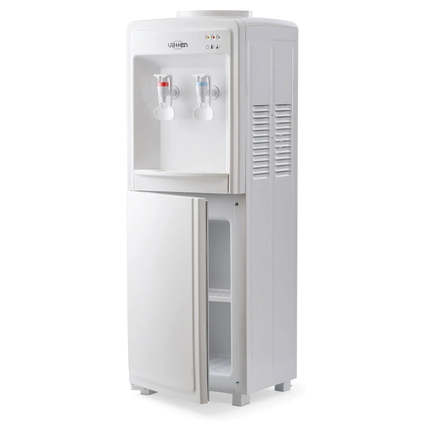 Кулер для воды VATTEN V09WE, напольный, НАГРЕВ/ОХЛАЖДЕНИЕ ЭЛЕКТРОННОЕ, шкаф, 2 Кулер для воды VATTEN V09WE, напольный, НАГРЕВ/ОХЛАЖДЕНИЕ ЭЛЕКТРОННОЕ, шкаф, 2