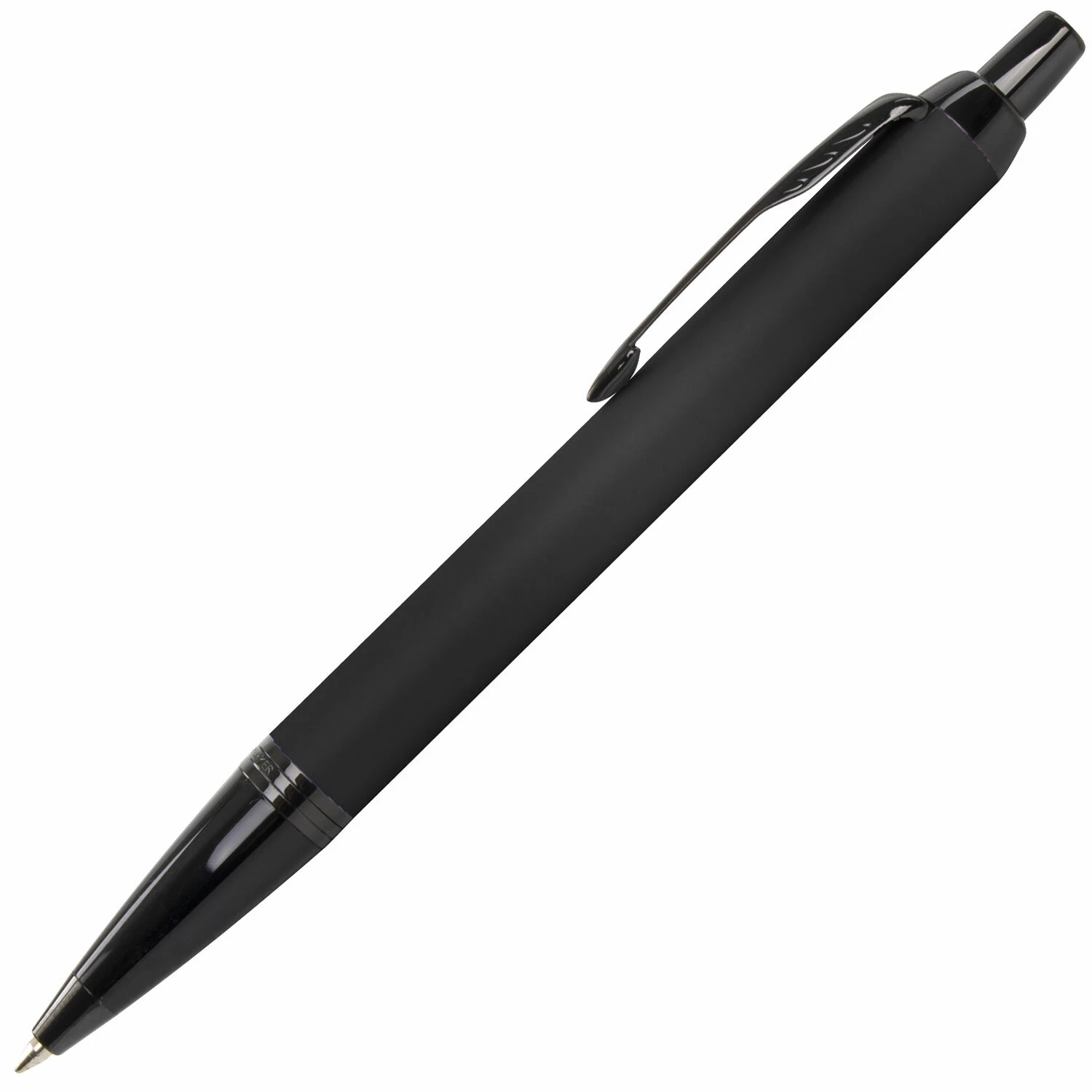 Ручка шариковая PARKER "IM Achromatic Black BT", корпус черный