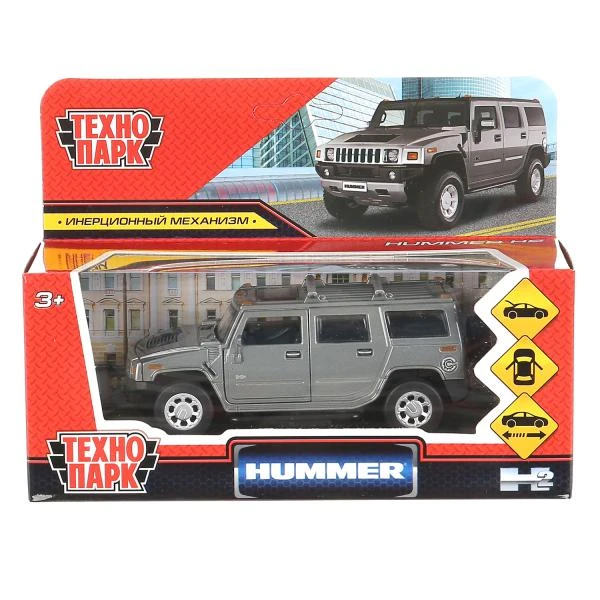 Машина металл HUMMER "hummer h2", дл12см,откр
