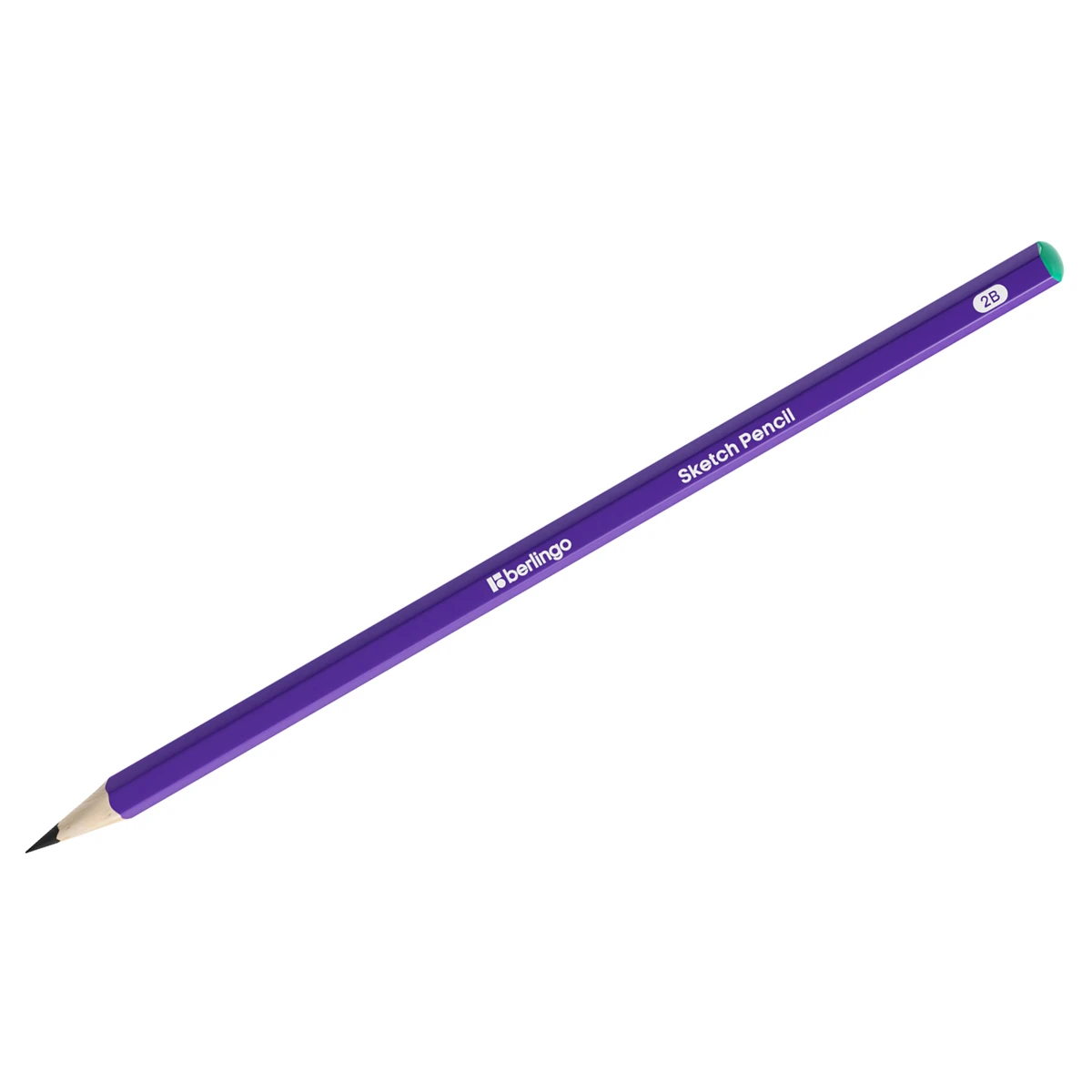 Карандаш чернографитный Berlingo "Sketch Pencil" 2B, шестигранный,