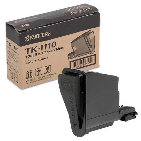 Тонер-картридж KYOCERA (TK-1110) FS1040/1020/1120, оригинальный, ресурс 2500