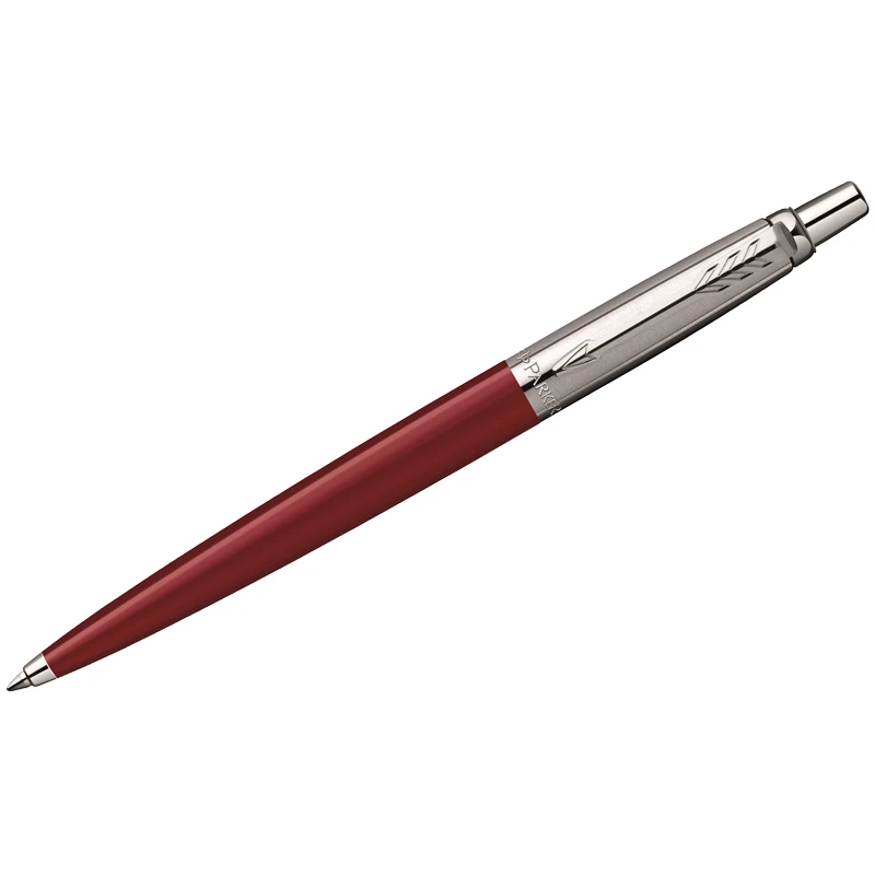 Ручка шариковая Parker "Jotter Red Chrome" синяя, 1,0мм, кнопочн.,