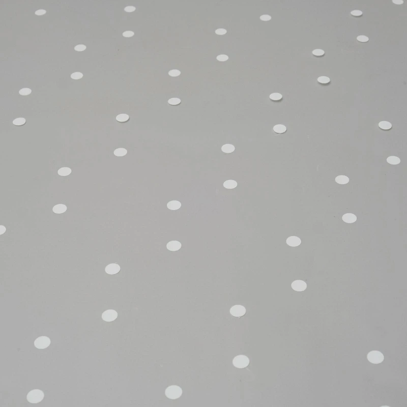 Бумага упаковочная пленка Горох, белый, 0,72х7,5м, 40 мкм, 200 гр. 4170546