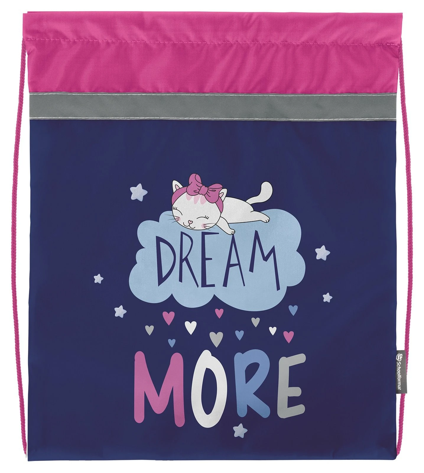 Мешок для обуви Schoolformat KITTEN'S DREAMS 42х34 см для девочек