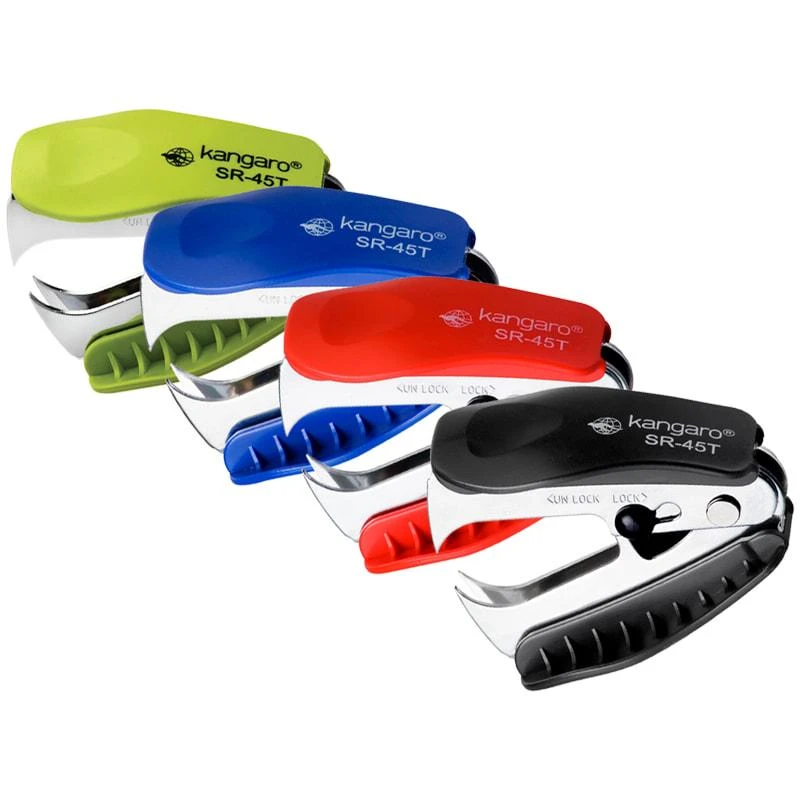Антистеплер Kangaro SR-45T, с фиксатором, ассорти. SR-45T ассорти