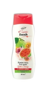 ВИТЭКС EXOTIC FRESH Крем-гель для душа ГУАВА ГИБИСКУС 500мл/20шт, код 01 70