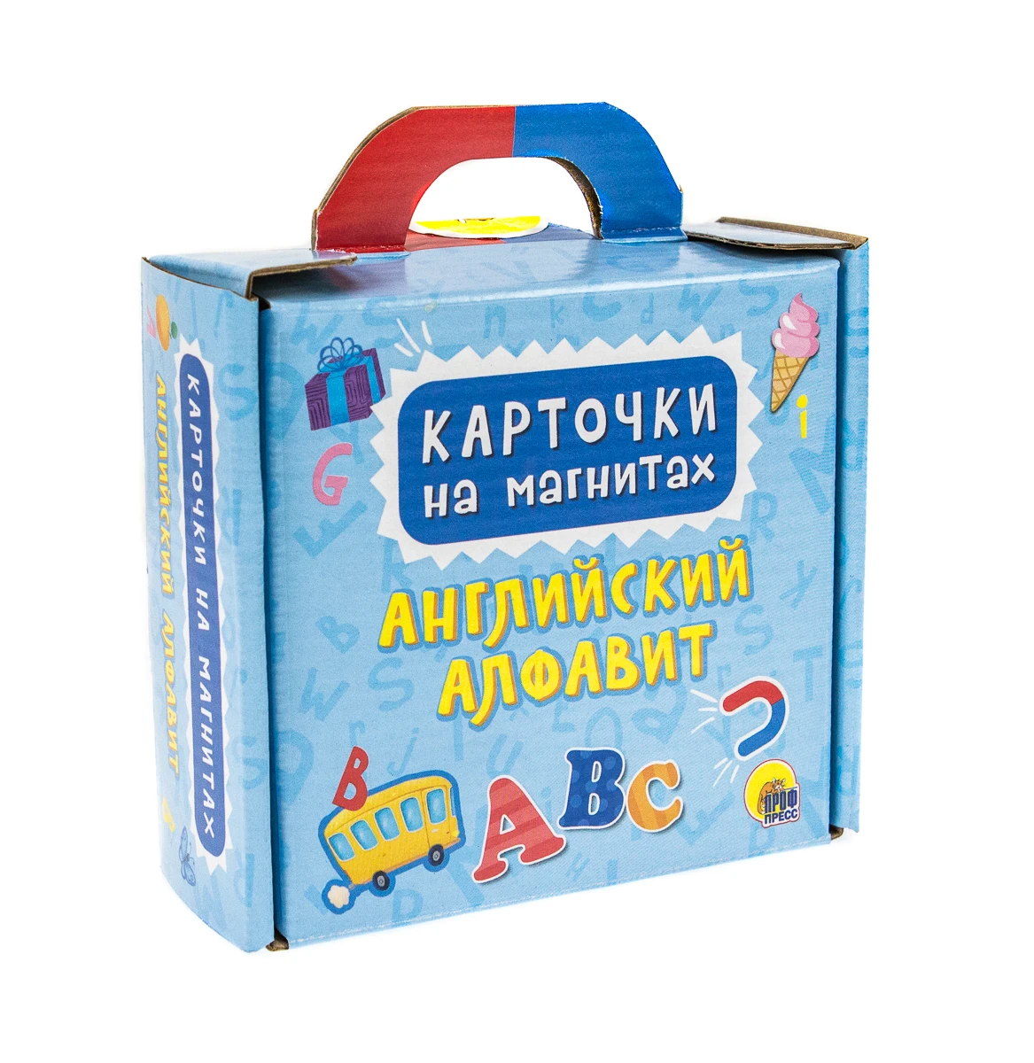 КАРТОЧКИ НА МАГНИТАХ. АНГЛИЙСКИЙ АЛФАВИТ купить оптом, цена от 159.10 руб.  9785378307388