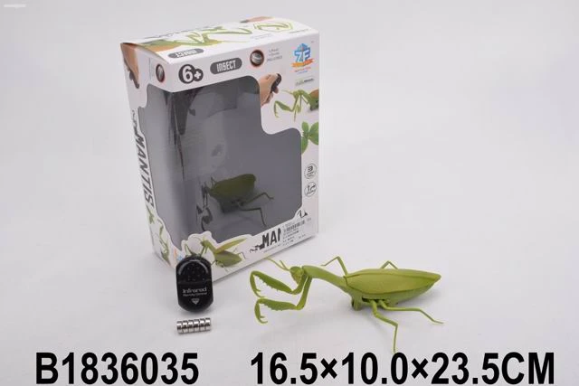 Игрушка на радиоуправлении "Богомол" (бат. 6*AG13 в компл.) в коробке