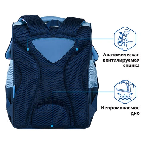 Ранец ПИФАГОР BASIC, с эргономичной спинкой, "Little friend", 35х28х18 Ранец ПИФАГОР BASIC, с эргономичной спинкой, "Little friend", 35х28х18