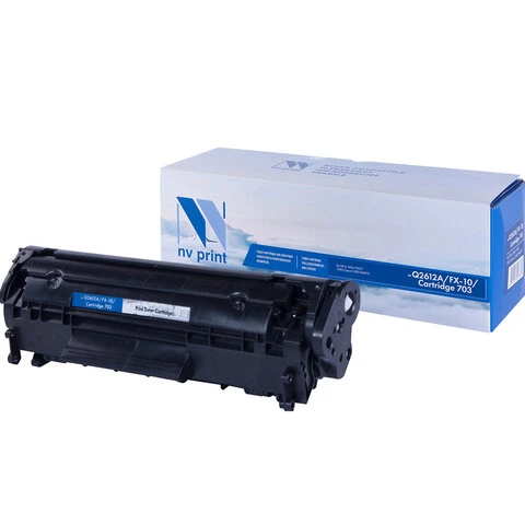 Картридж лазерный NV PRINT (NV-Q2612A/FX-10/703) для HP/CANON LaserJet/i-SENSYS,