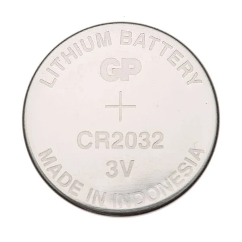 Батарейка GP Lithium, CR2032, литиевая, 1 шт., в блистере (отрывной блок),