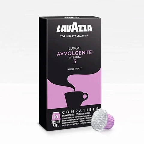 Кофе в капсулах LAVAZZA "Avvolgente" для кофемашин Nespresso, 10 шт. х