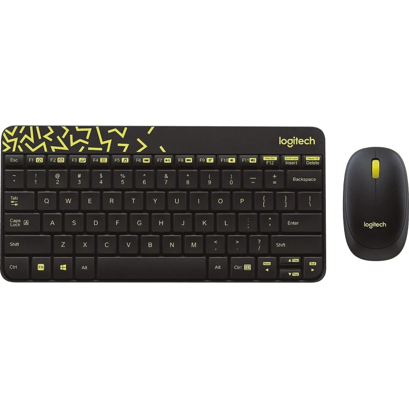 Набор клавиатура+мышь Logitech Wireless Desktop MK240,USB,Black (920-008213)