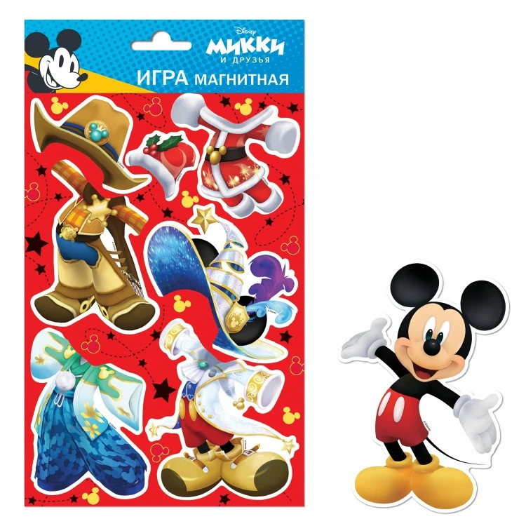 Магнитная игра "Микки Маус" с маркировкой Disney (дизайн №2)