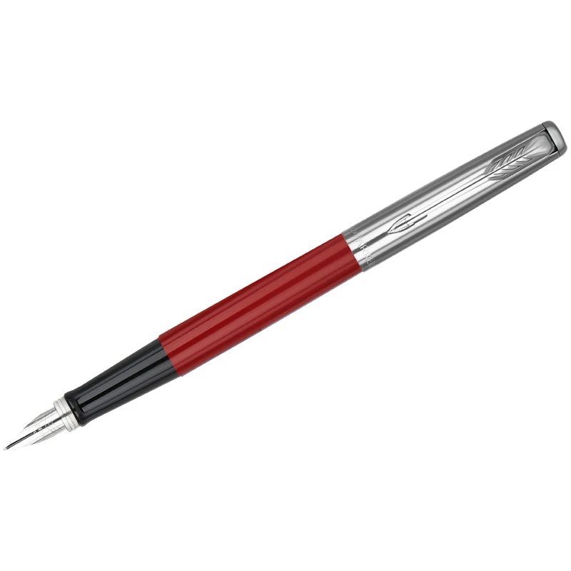 Ручка перьевая Parker "Jotter Originals Red Chrome CT" синяя, 0,8мм,