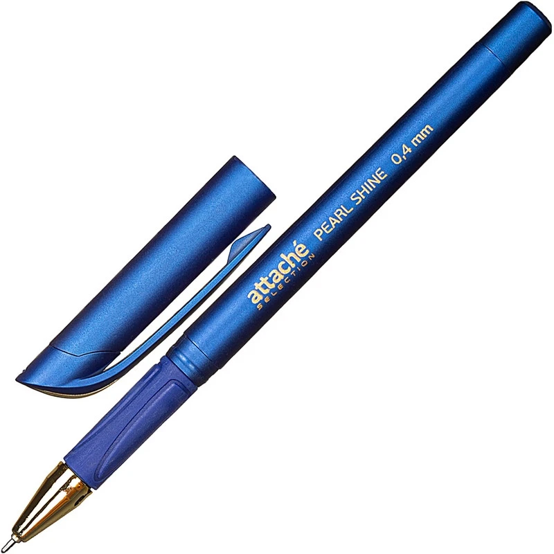 Ручка шариковая Attache Selection Pearl Shine  синий ст., синий.корп