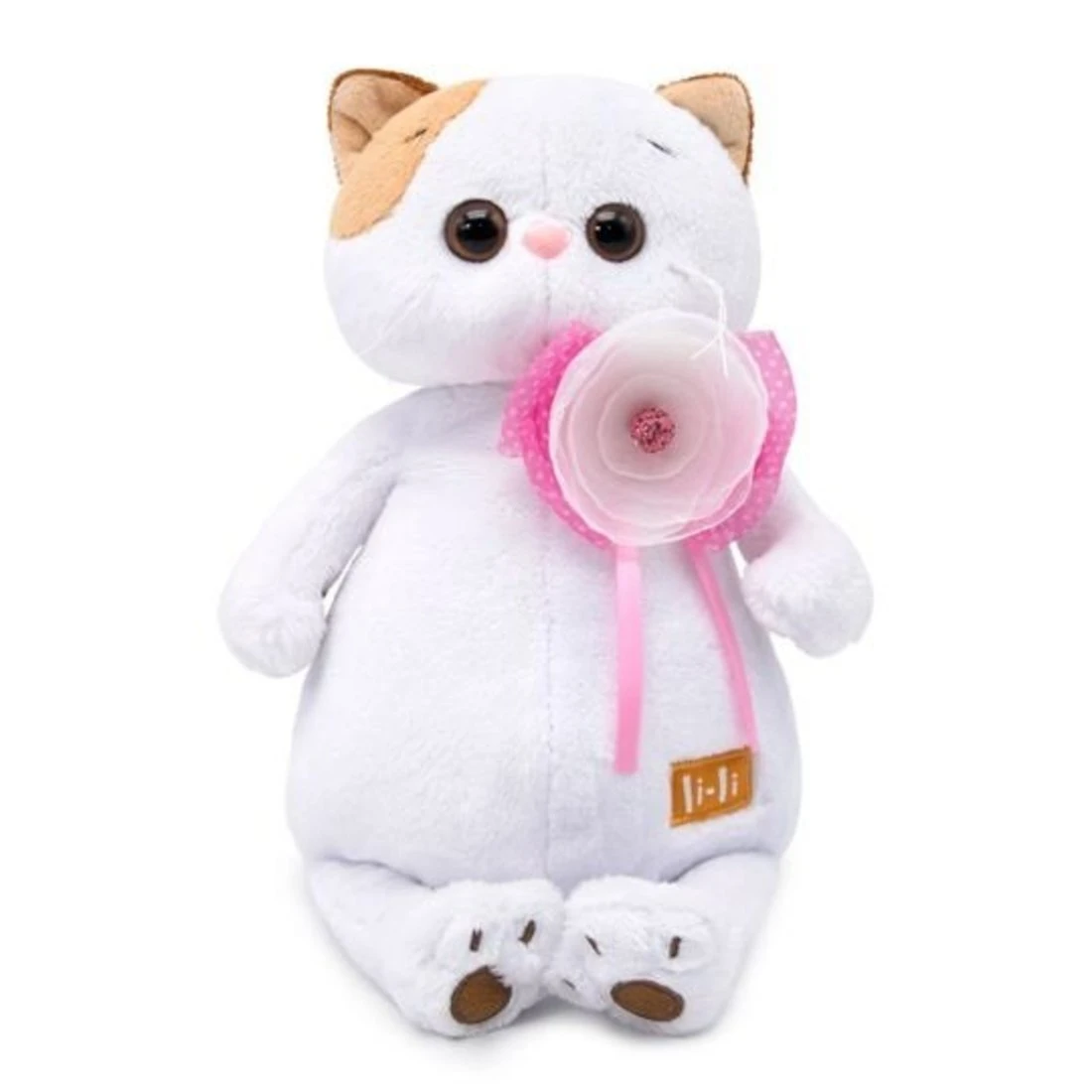 Кошечка Ли-Ли с цветком 24 см. Кошечка Ли-Ли с цветком 24 см.