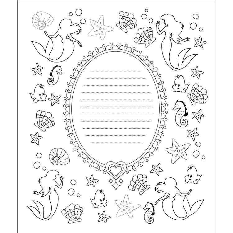 Альбом для творчества с наклейками. Подарок своими руками. Дисней. Диснеевские