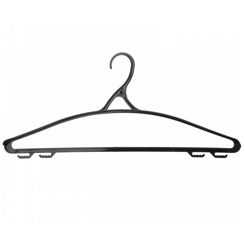 Вешалка-плечики Idea, пластик, перекладина, 43см (р.48-50), черный