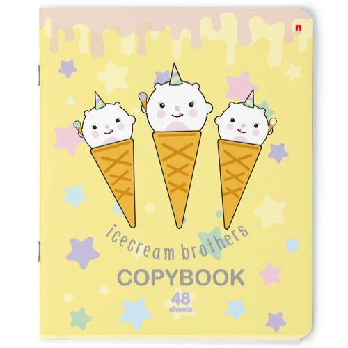 ТЕТРАДЬ 48Л. "МОРОЖЕНКИ" 5 ВИДОВ