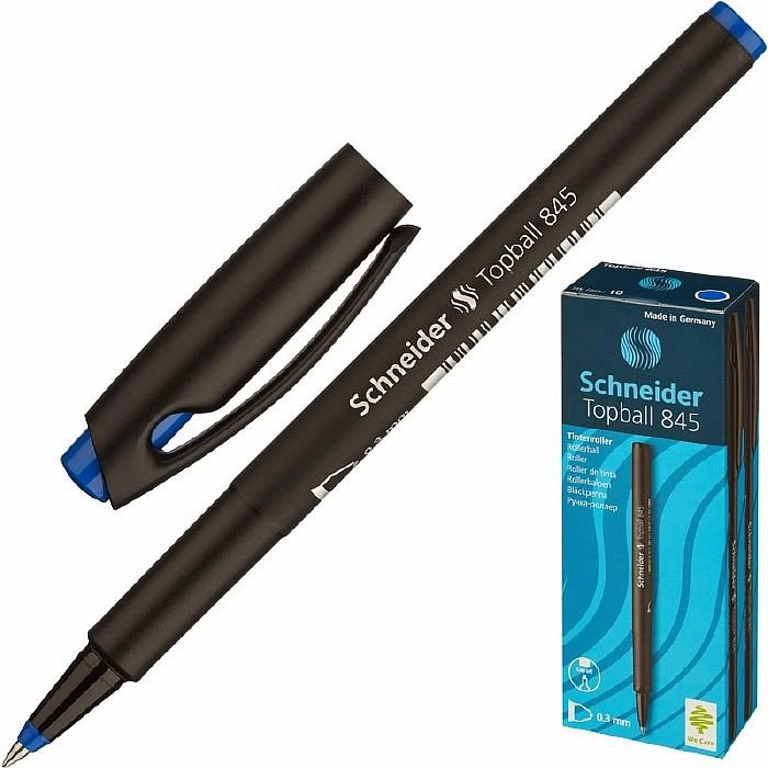 Роллер SCHNEIDER TOPBALL 845/3 синий, 0,3 мм Германия штр.  4004675035356
