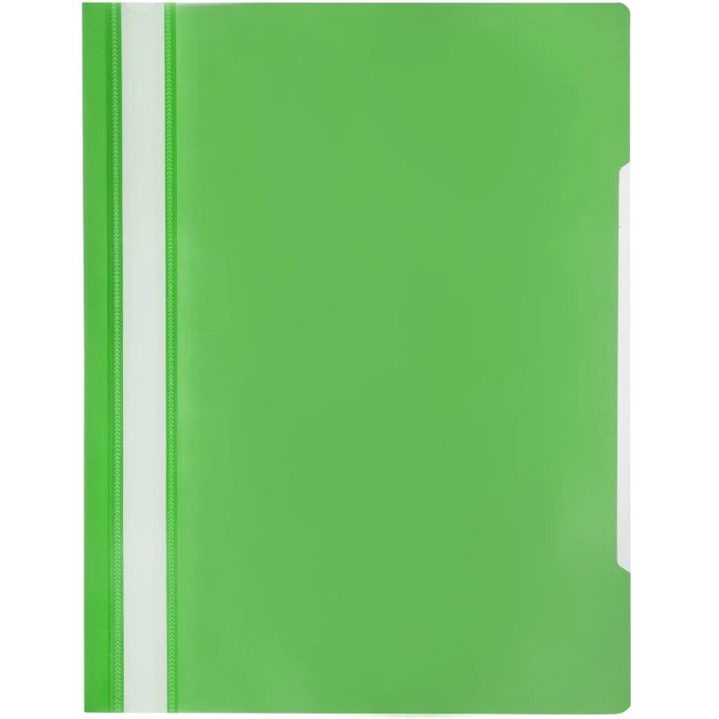 Скоросшиватель пластиковый Attache, А4, Элементари, зеленый 10шт/уп