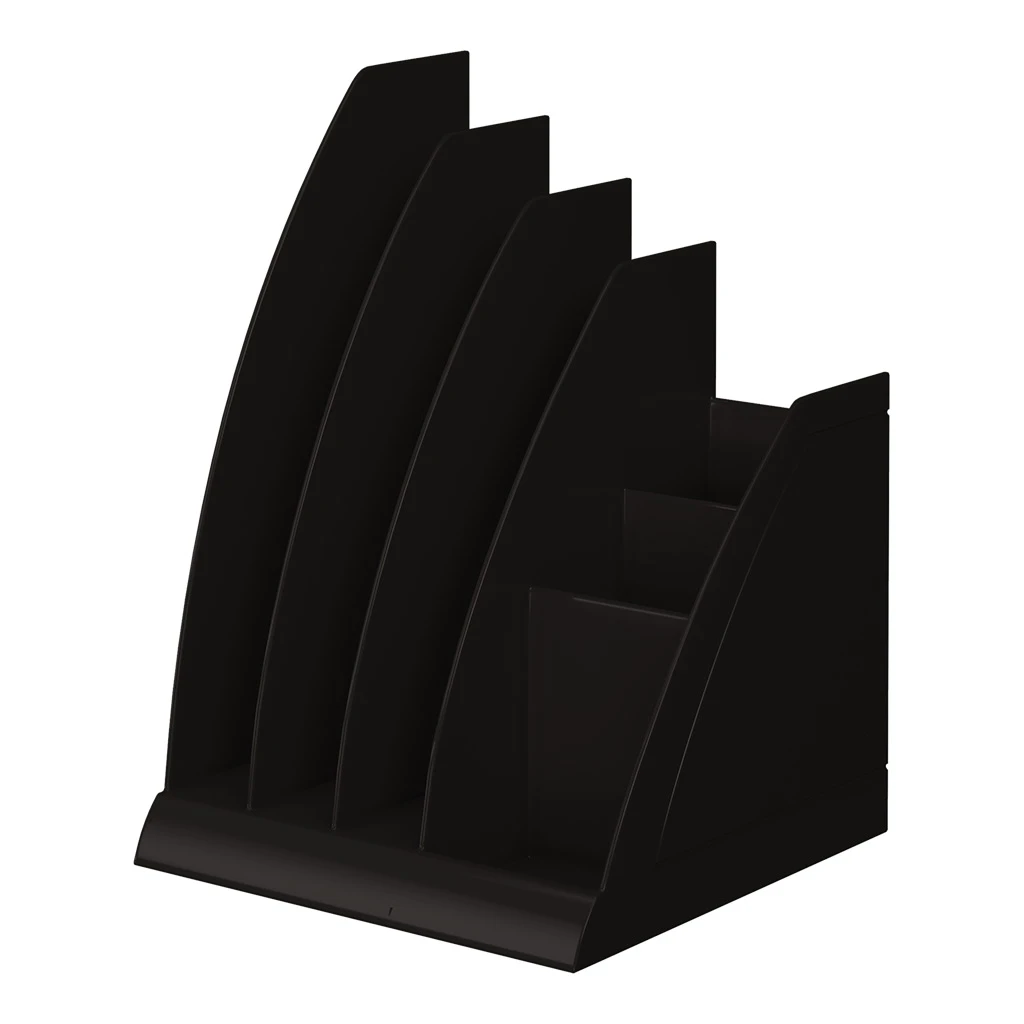 Подставка для бумаг пластиковая Erich Krause Regatta, Classic, черный