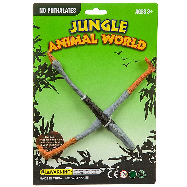 Игрушка Jungle Animal World Страус, арт. W04777-4. CRD 18*9,5*1 см.