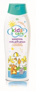 Iris Kids Care Детский Шампунь и Гель для душа КАЛЕНДУЛА и ЧИСТОТЕЛ 400мл/12шт