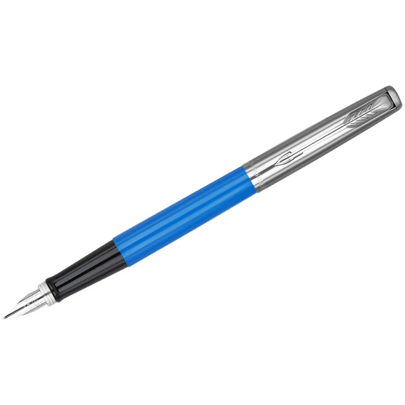 Ручка перьевая Parker "Jotter Originals Blue Chrom CT" синяя, 0,8мм,
