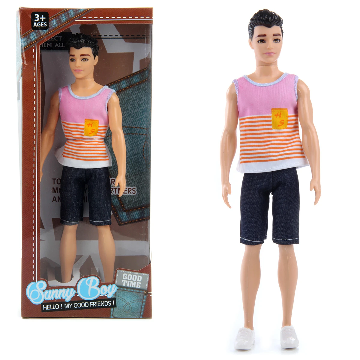 Кукла Кавалер, 14х5,5х32, коробка