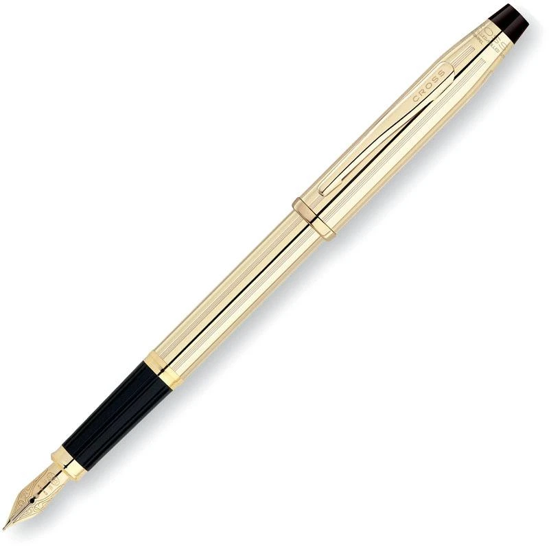 Cross Century II - 10 Karat Rolled Gold, перьевая ручка, F, BL