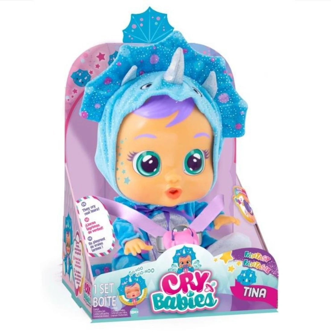 Кукла Cry Babies Плачущий младенец Tina, 31 см.