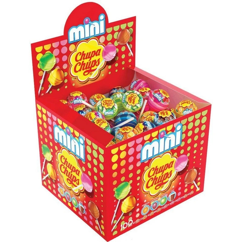 Карамель Chupa Chups МИНИ 12Х100 АССОРТИ 1488200