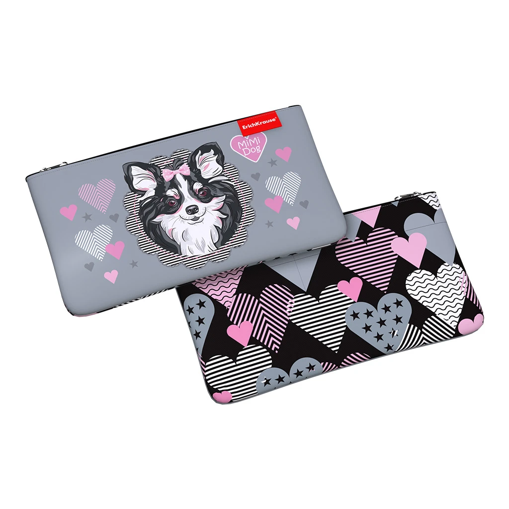 Пенал конверт Erich Krause 207x114мм Mimi Dog Пенал конверт Erich Krause 207x114мм Mimi Dog