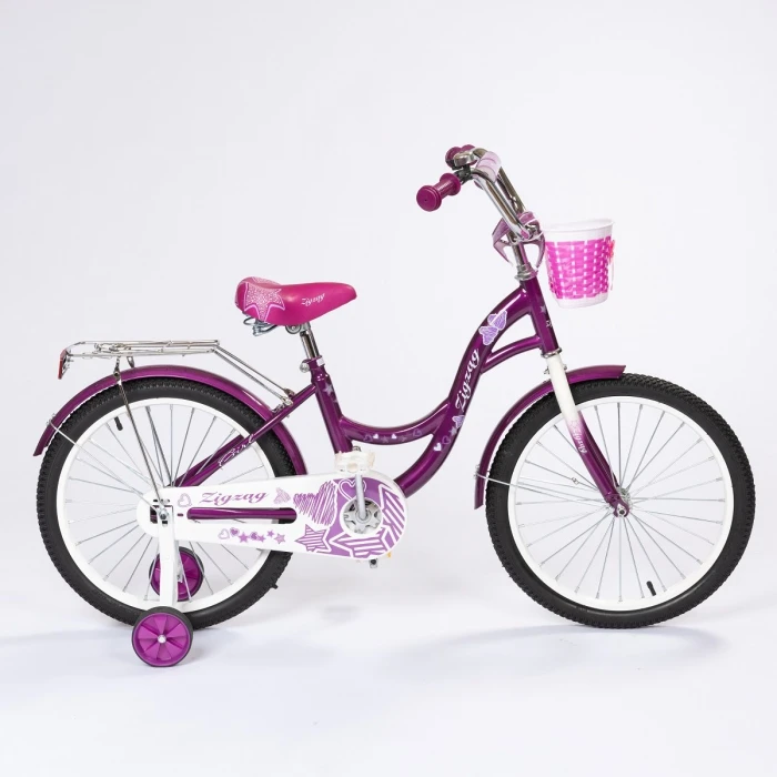 Велосипед 18" ZIGZAG GIRL фиолетовый
