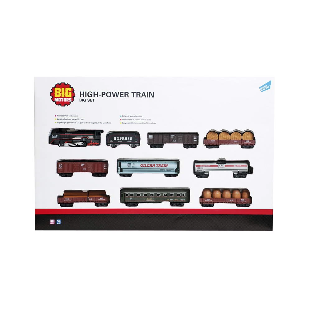 Набор игровой «Железная дорога с 9 вагонами»