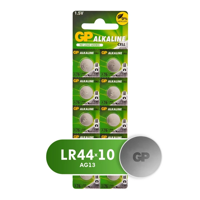 Батарейка для часов GP A76F-2C10, 10 шт/уп Батарейка для часов GP A76F-2C10, 10 шт/уп
