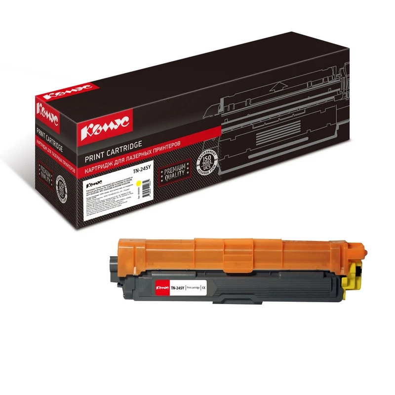 Картридж лазерный Комус TN-245Y жел.пов.емк. для Brother HL-3140 Картридж лазерный Комус TN-245Y жел.пов.емк. для Brother HL-3140