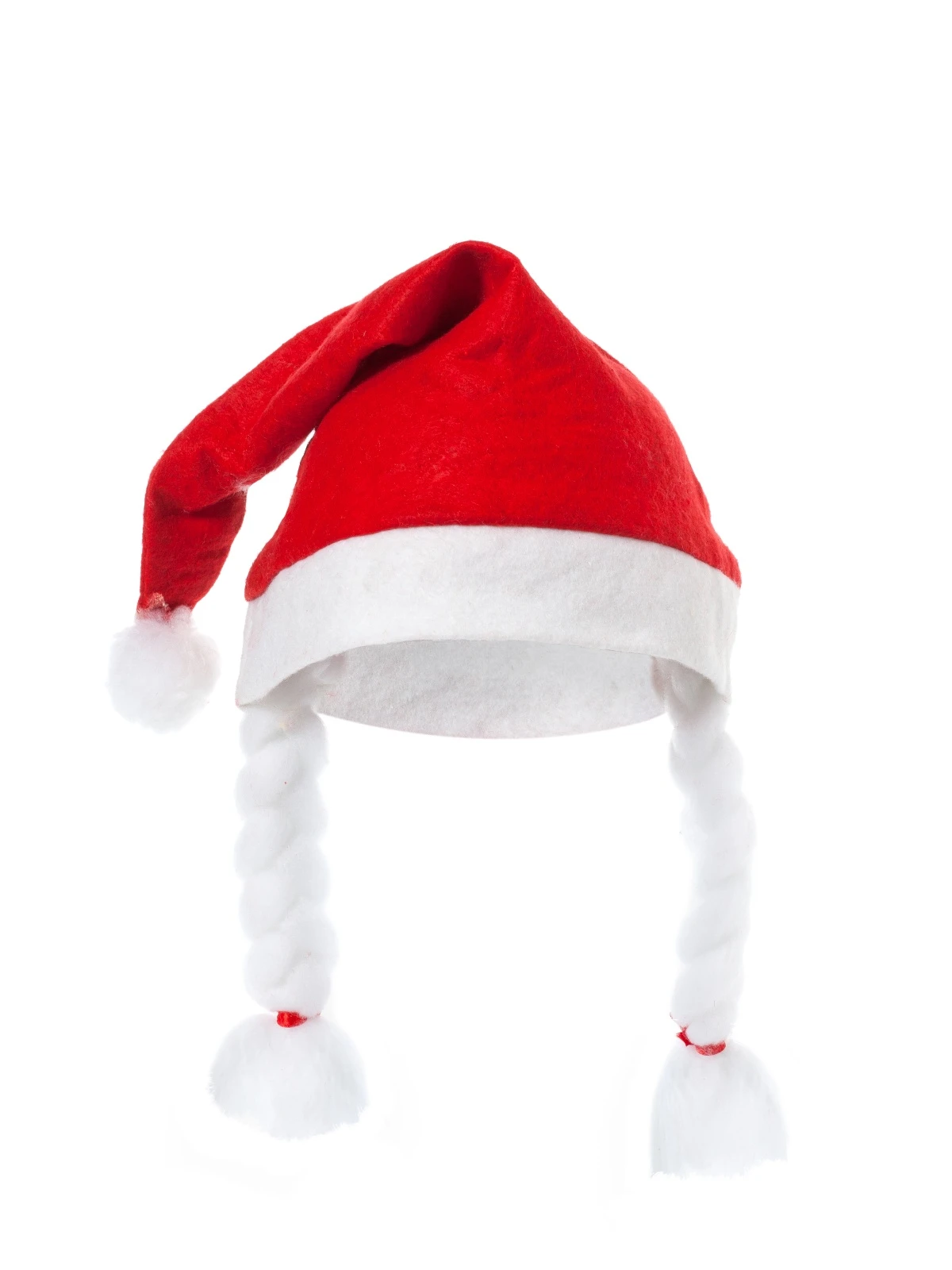 Колпак карнавальный 42см, с косичками