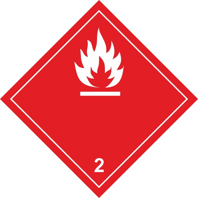 Знак безопасности О3-1 Легковоспламеняющиеся жидкости, 250x250 мм, пленка