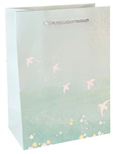 Dream cards Пакет подарочный с мат. ламинацией Небесный простор 26.4х32.7х13.6см Dream cards Пакет подарочный с мат. ламинацией Небесный простор 26.4х32.7х13.6см