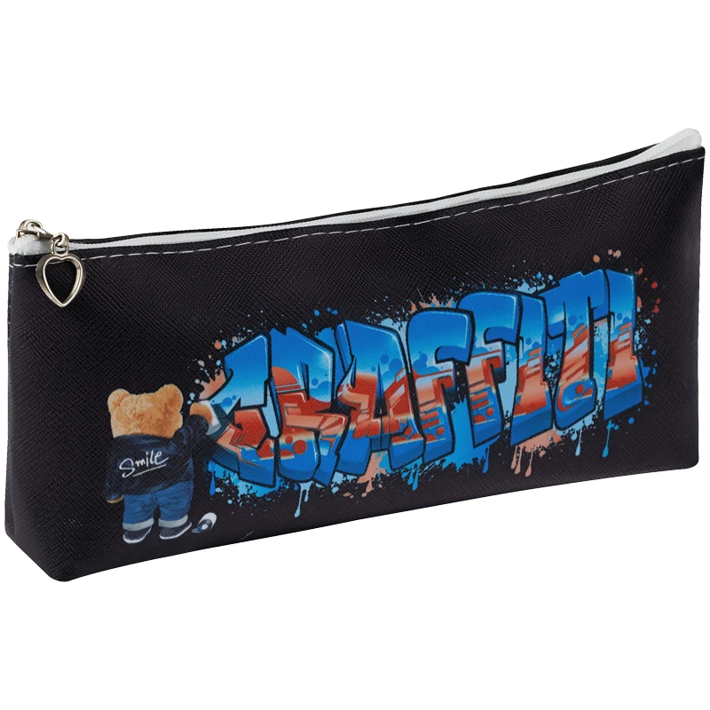 Пенал мягкий 200*85*30 MESHU "Graffiti", искусственная кожа Пенал мягкий 200*85*30 MESHU "Graffiti", искусственная кожа