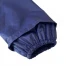 Плащ-дождевик синий на молнии многоразовый с ПВХ покрытием, размер 52-54 (XL),