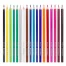 Карандаши цветные пластиковые BRAUBERG PREMIUM, 18 цветов, шестигранные, грифель