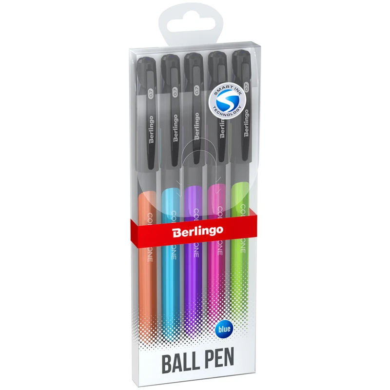 "Ручка шариковая Berlingo ""Color Zone stick"" 0,7мм,
