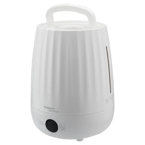 Увлажнитель SCARLETT SC-AH986E15, объем бака 4 л, 23 Вт, арома-контейнер, белый