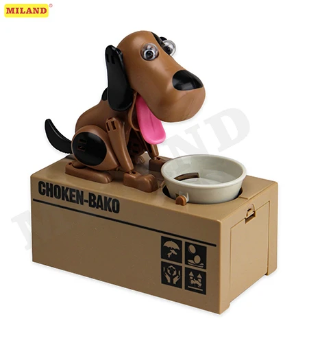 Копилка механическая в ассортименте Собака КМ-4468