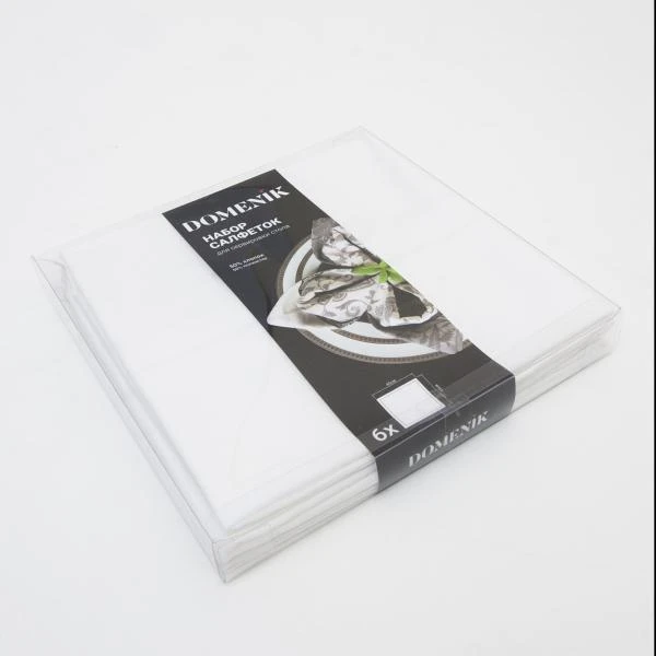 Набор салфеток DOMENIK для сервировки стола 45х45см 6шт штр.: 5060296097585