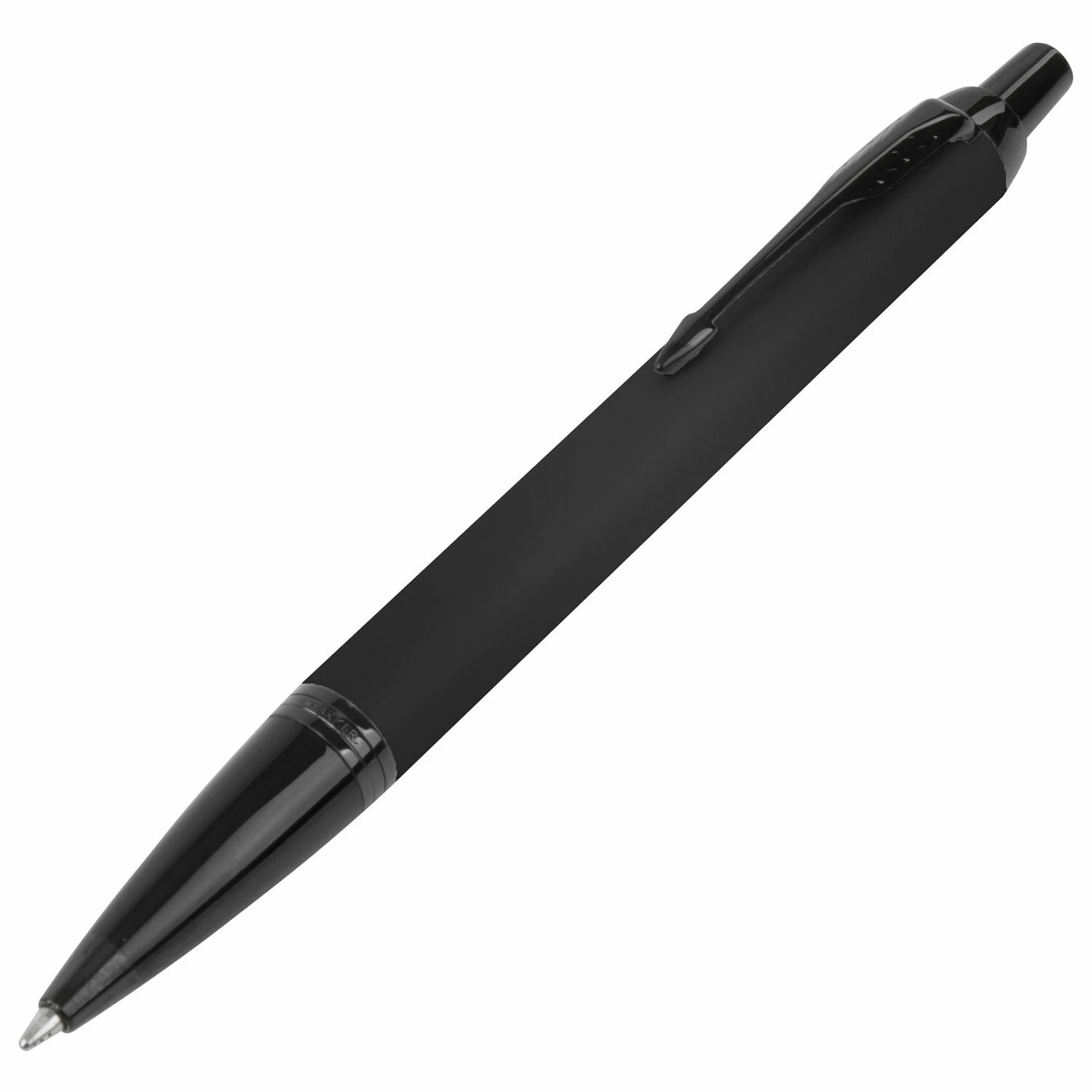 Ручка шариковая PARKER "IM Achromatic Black BT", корпус черный